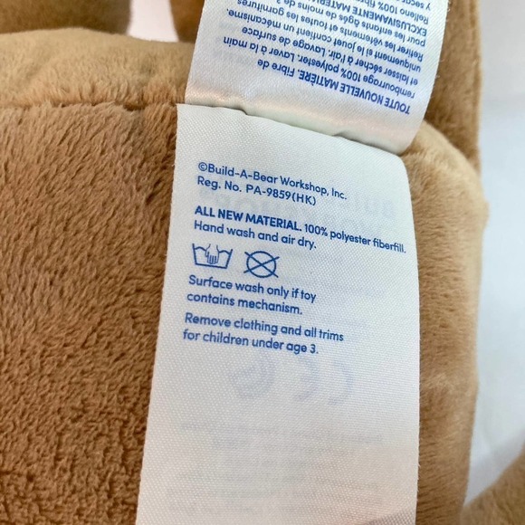 BUILD a Bear Gingerbread Boy 16" Plush 2017 Christmas Holiday Stuffed Animal - Picture 9 of 13